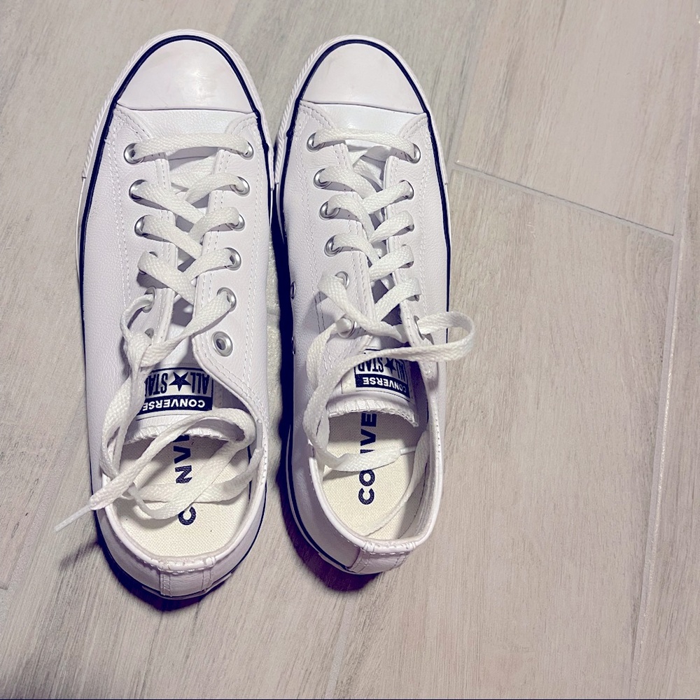 Leather Converse- Low Top